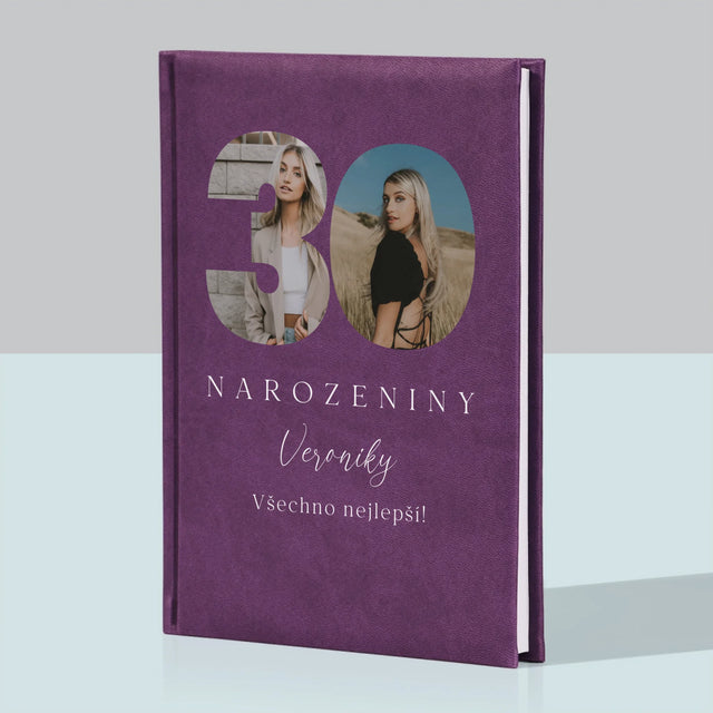 Slovo Z Fotek: 30. Narozeniny Podpis - Zápisník