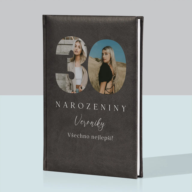 Slovo Z Fotek: 30. Narozeniny Podpis - Zápisník