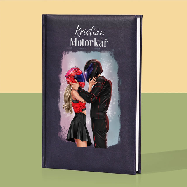 Designér Postav: Motorkář - Zápisník