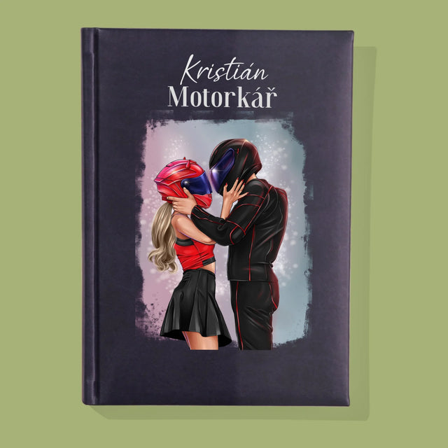 Designér Postav: Motorkář - Zápisník