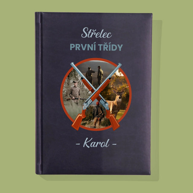 Fotokoláž: Střelec První Třídy - Zápisník