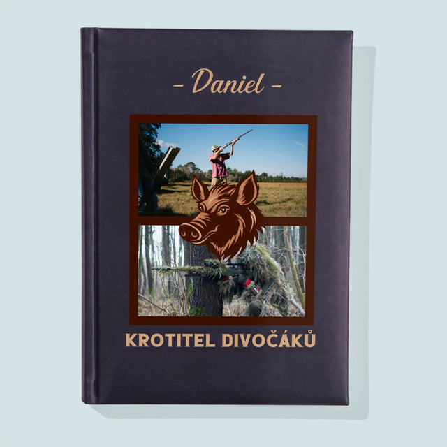 Fotokoláž: Krotitel Divočáků - Zápisník