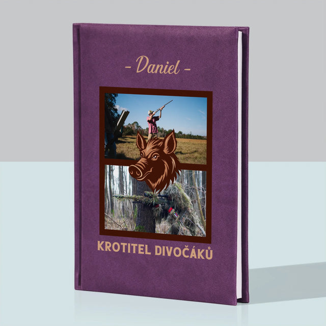 Fotokoláž: Krotitel Divočáků - Zápisník