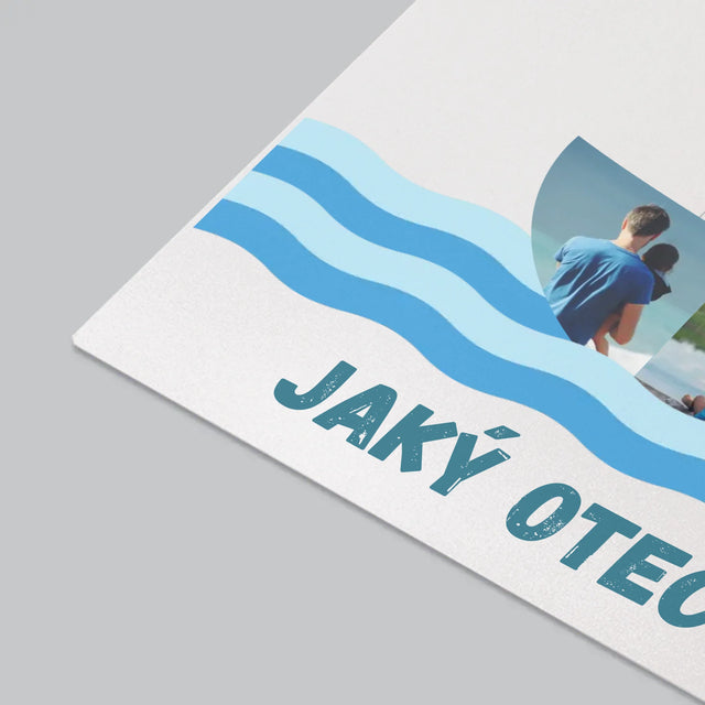Tvar Z Fotek: Jaký Otec Takový Syn - Podložka Na Psací Stůl