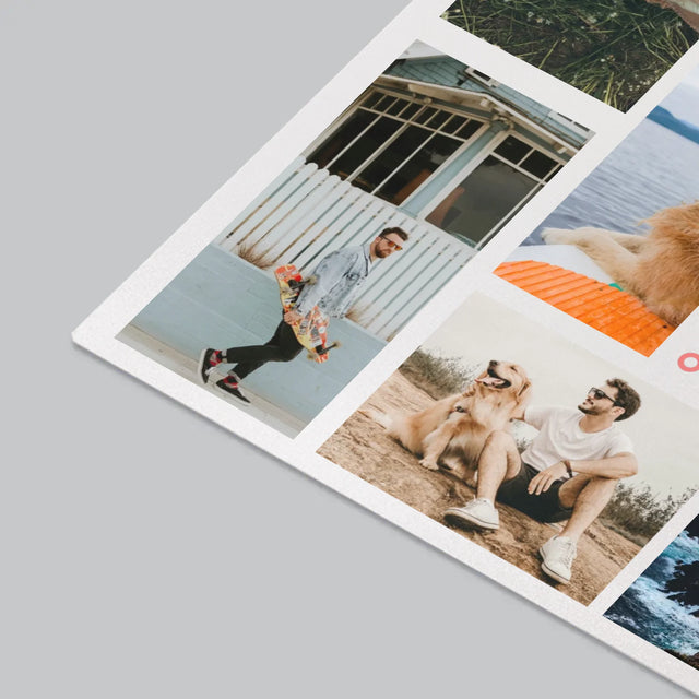 Fotokoláž: 30 Let Uteklo - Podložka Na Psací Stůl