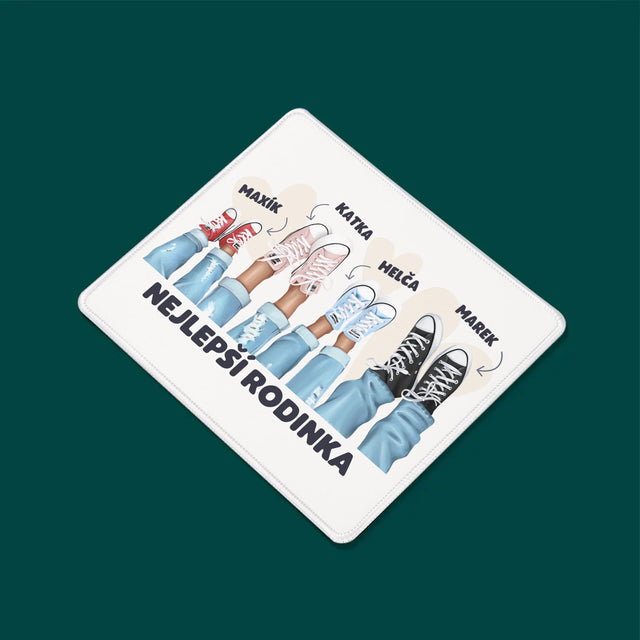 Designér Postav: Rodinka Tenisky - Podložka Pod Myš