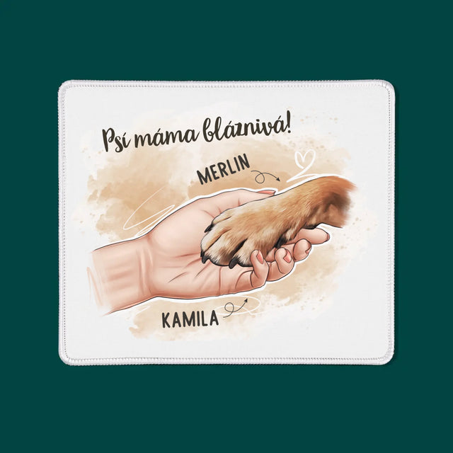 Designér Postav: Psí Máma - Podložka Pod Myš
