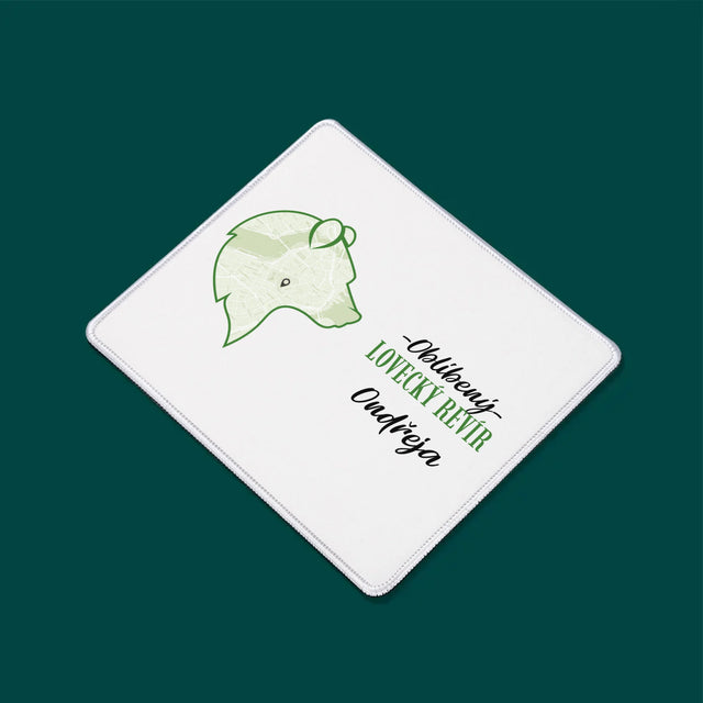 Mapa Města: Oblíbený Lovecký Revír - Podložka Pod Myš