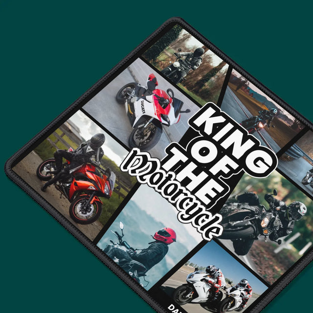 Fotokoláž: King Of The Motorcycle - Podložka Pod Myš