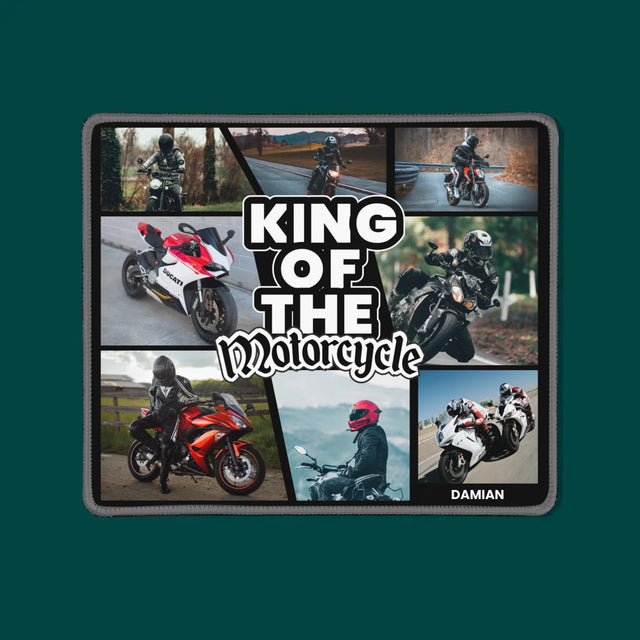 Fotokoláž: King Of The Motorcycle - Podložka Pod Myš