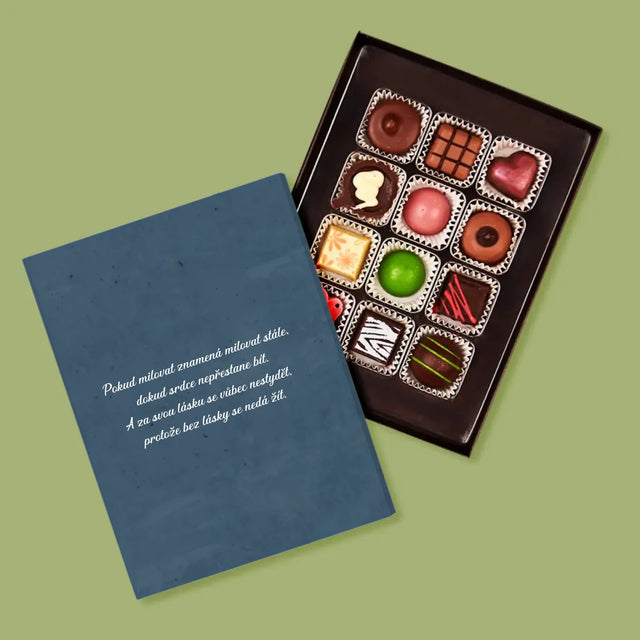 Fotokoláž: Roky Spolu - Pralinky