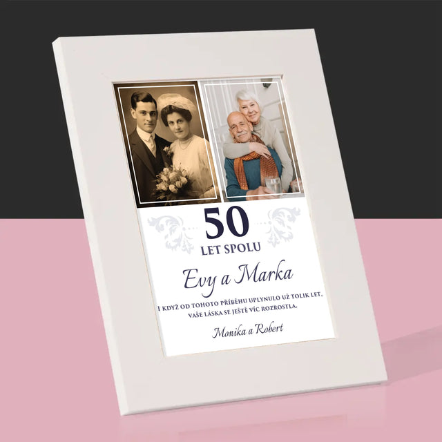 Fotokoláž: Roky Spolu - Fotorámeček