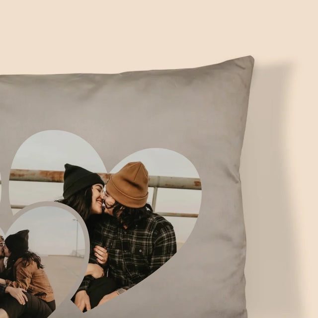 Fotokoláž: Spotify Srdce - Polštář