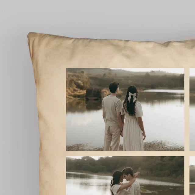 Fotokoláž: Spotify 4 Fotky - Polštář