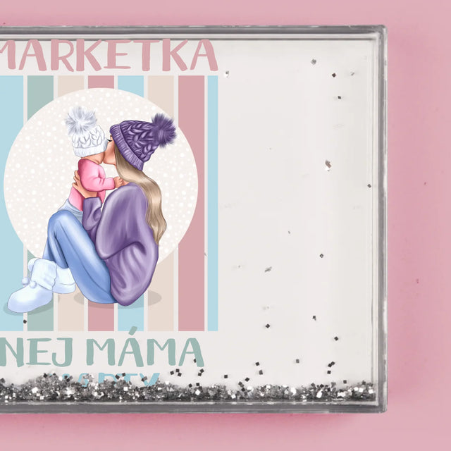 Designér Postav: Nej Máma - Sněžící Fotorámeček