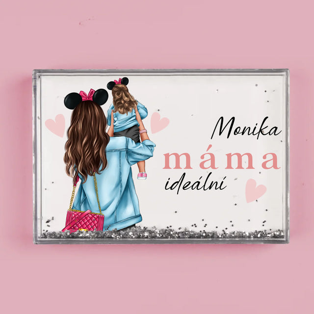 Designér Postav: Ideální Máma - Sněžící Fotorámeček