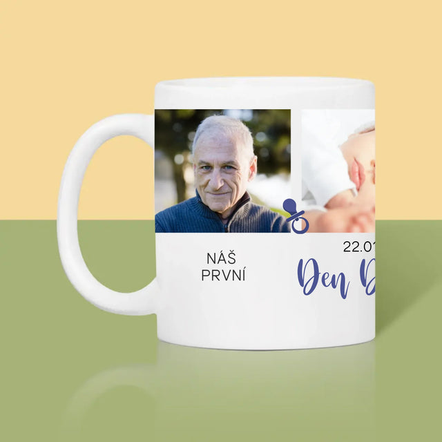 Fotokoláž: První den prarodičů - hrnek s potiskem | CZ