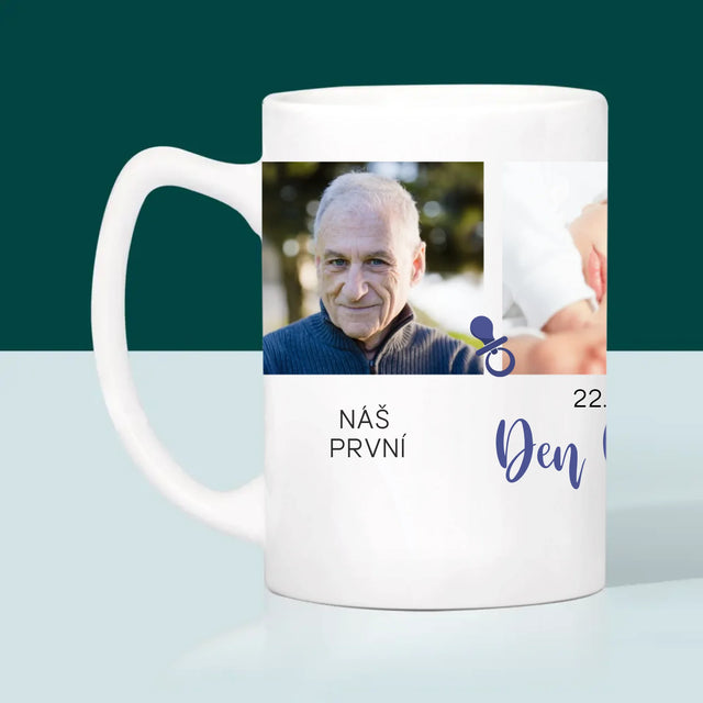 Fotokoláž: První den prarodičů - hrnek s potiskem | CZ