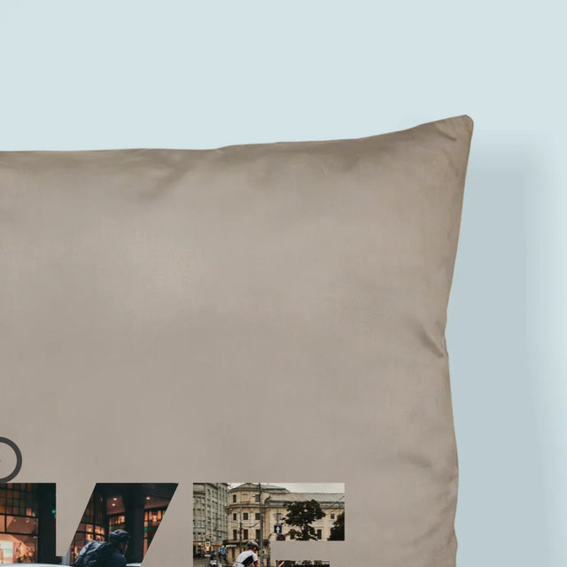 Slovo Z Fotek: Bike - Polštář