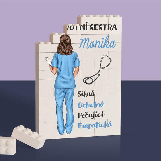 Designér Postav: Vlastnosti Zdravotní Sestry - Kostky Lego 