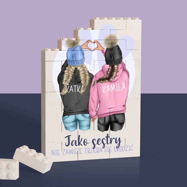 Designér Postav: Zimní Kamarádky - Kostky Lego 