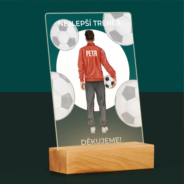 Designér Postav: Nejlepší Trenér - Tisk Na Akrylovém Skle