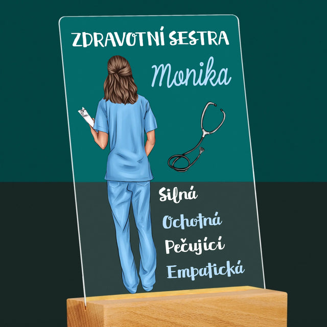 Designér Postav: Vlastnosti Zdravotní Sestry - Tisk Na Akrylovém Skle