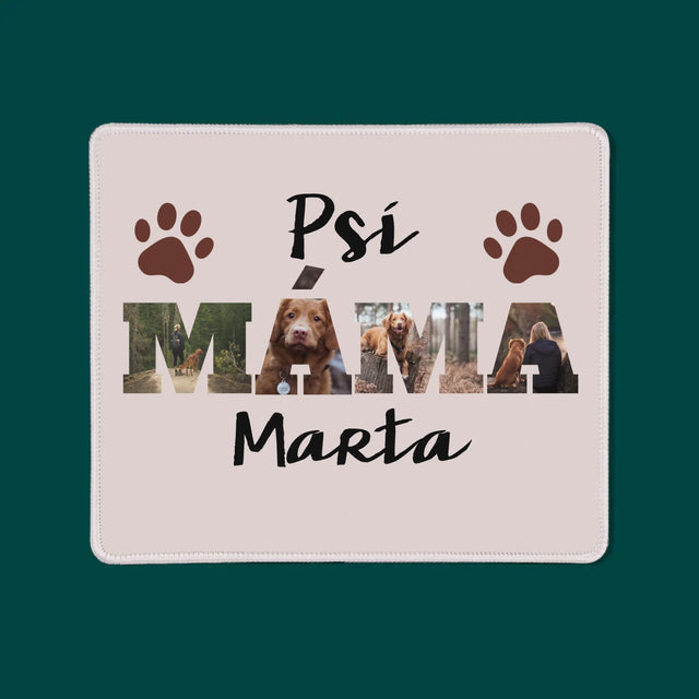 Slovo Z Fotek: Psí Máma Ve Fotkách - Podložka Pod Myš