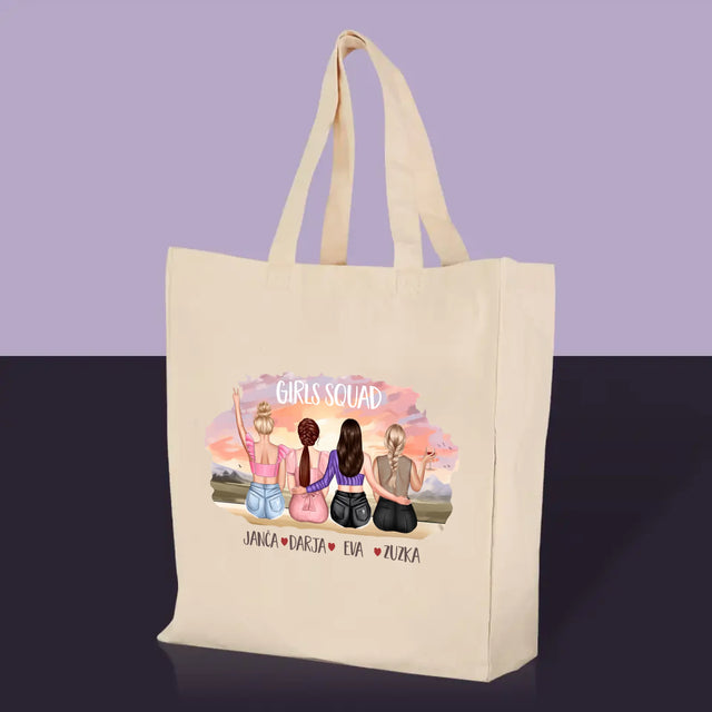Designér Postav: Girls Squad - Plátěná Taška