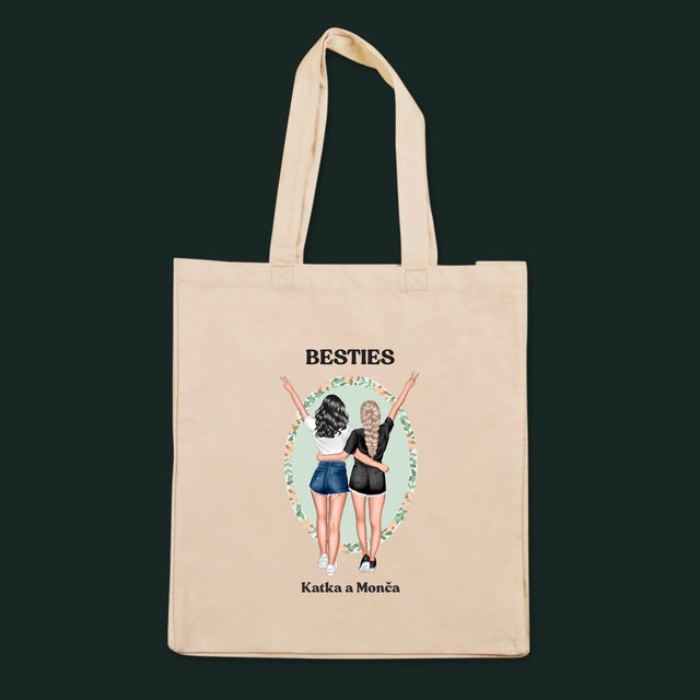 Designér Postav: Best Friends - Plátěná Taška