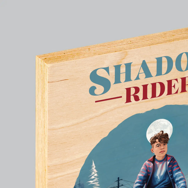 Tvoje Postava: Shadow Rider - Tisk Na Dřevo