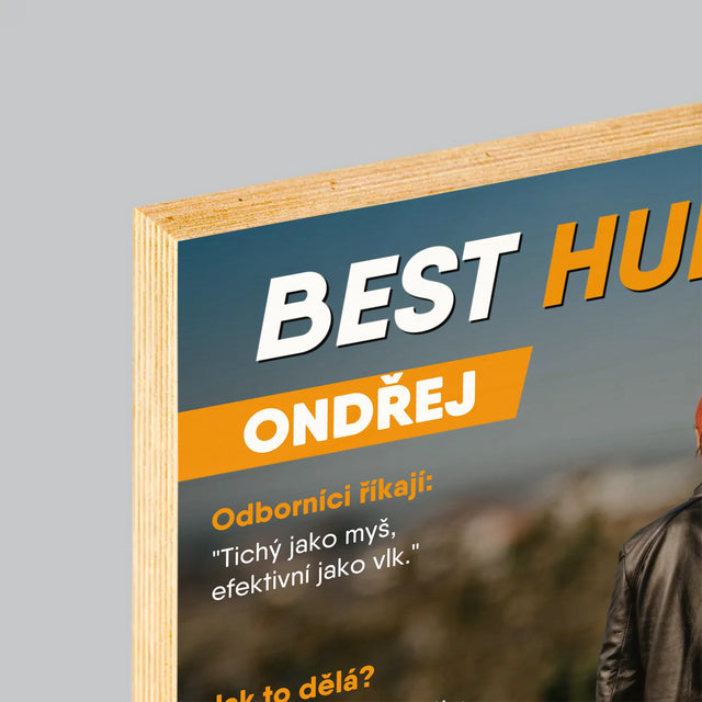 Obálka Časopisu: Best Hunter - Tisk Na Dřevo