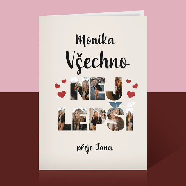 Slovo Z Fotek: Všechno Nejlepší - Přání