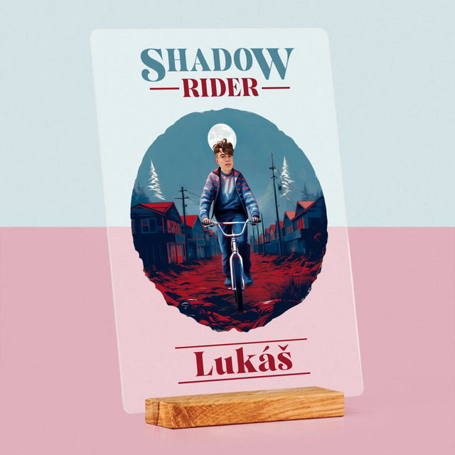 Tvoje Postava: Shadow Rider - Tisk Na Akrylovém Skle