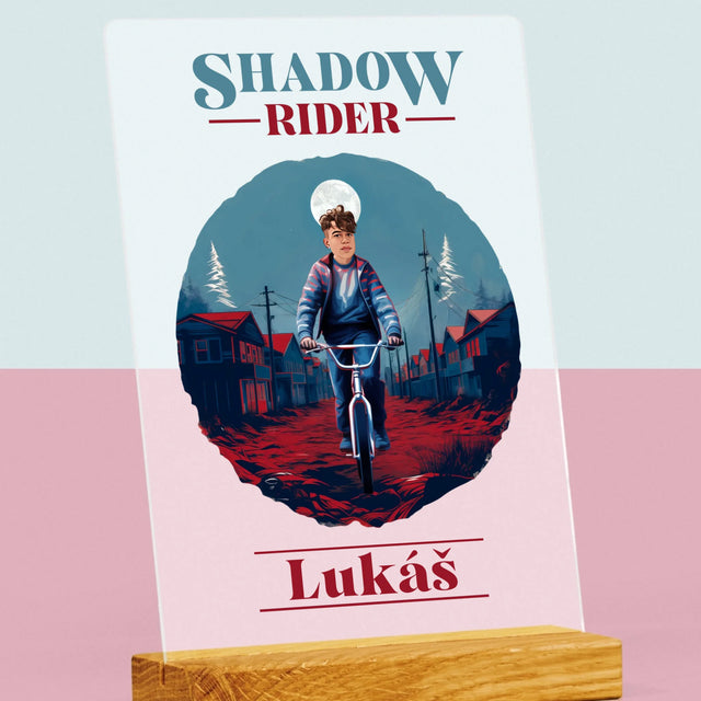 Tvoje Postava: Shadow Rider - Tisk Na Akrylovém Skle