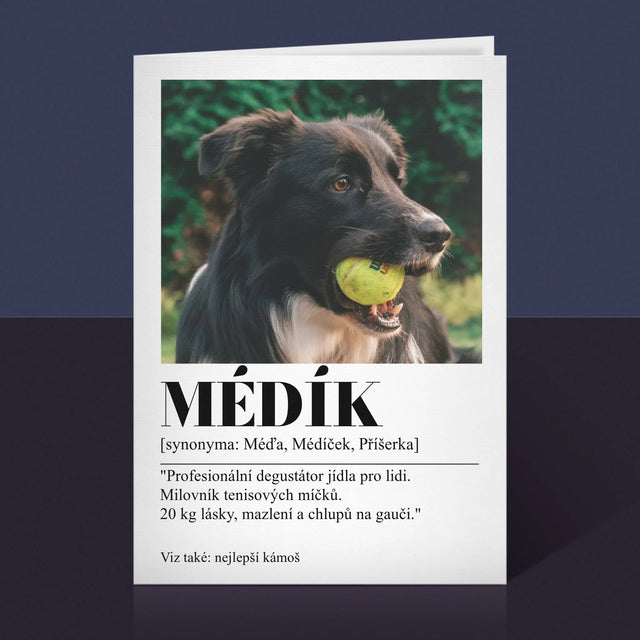 Fotka S Textem: Mazlíček Definice - Přání