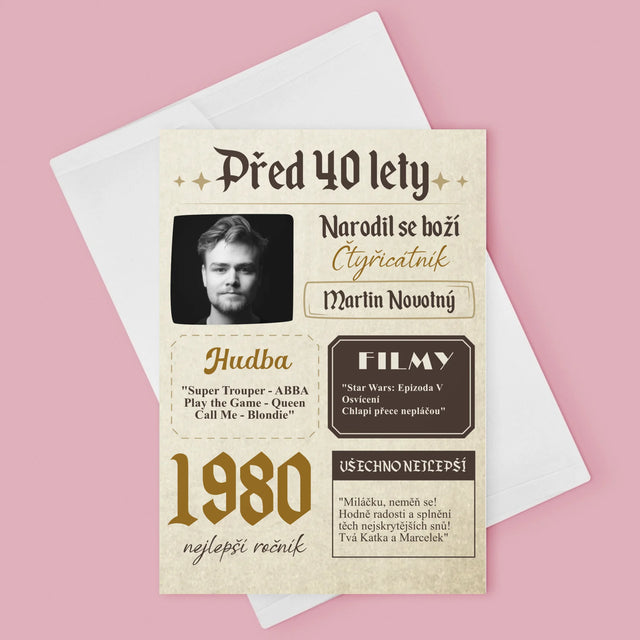 Obálka Časopisu: Před 40 Lety - Přání