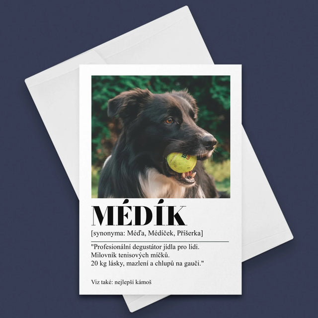 Fotka S Textem: Mazlíček Definice - Přání