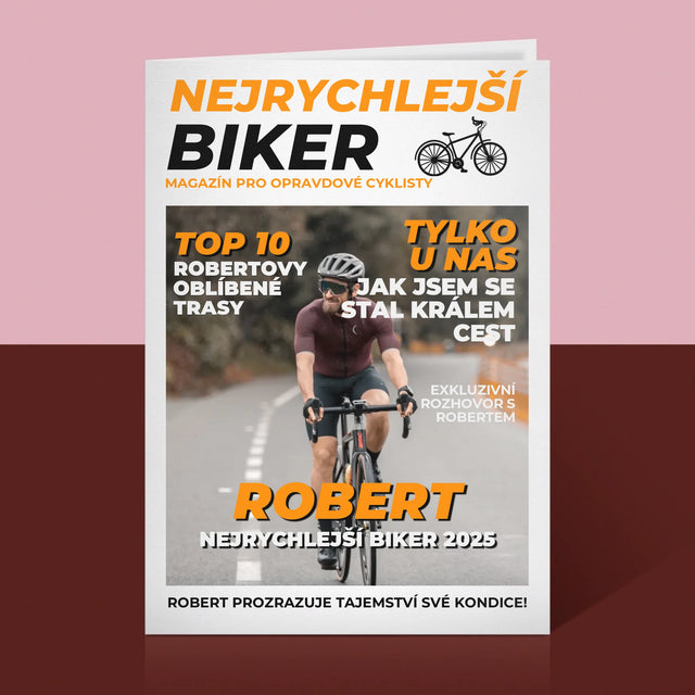 Obálka Časopisu: Nejrychlejší Biker - Přání