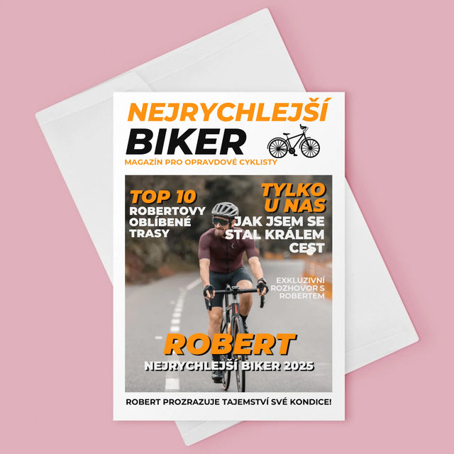 Obálka Časopisu: Nejrychlejší Biker - Přání