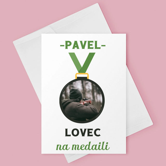 Fotka S Textem: Lovec Na Medaili - Přání