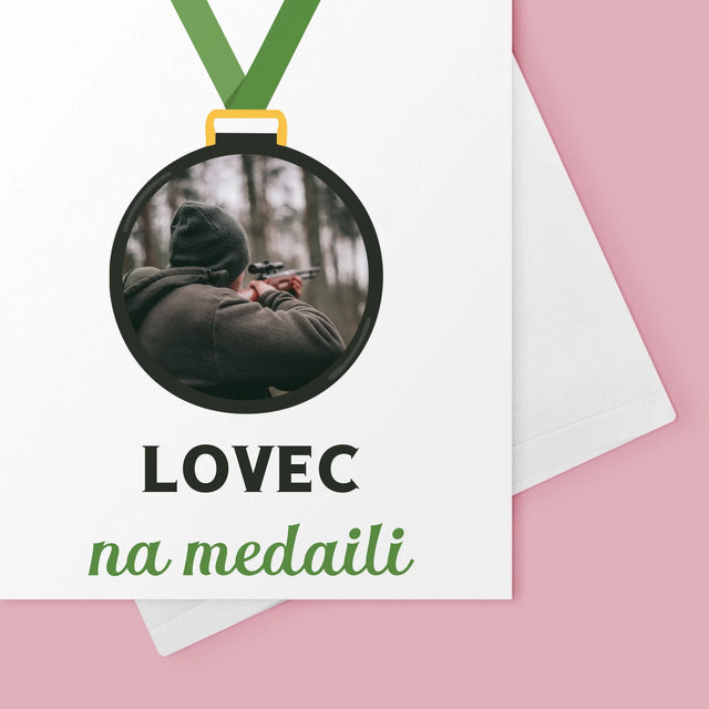 Fotka S Textem: Lovec Na Medaili - Přání