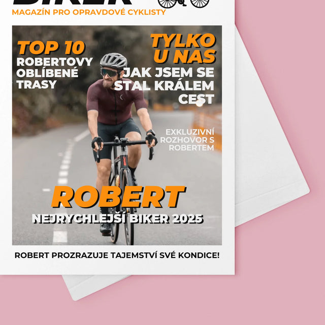 Obálka Časopisu: Nejrychlejší Biker - Přání