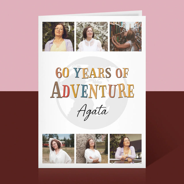 Fotokoláž: 60 Years Of Adventure - Přání