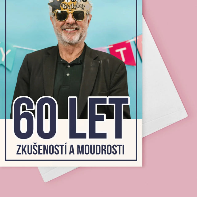 Fotka S Textem: 60 Let Zkušeností A Moudrosti - Přání