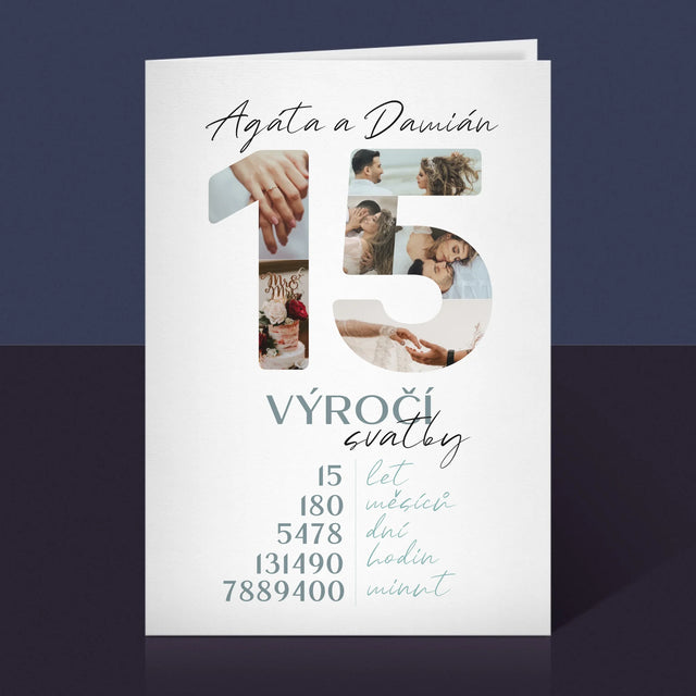 Slovo Z Fotek: 15. Výročí Svatby - Přání