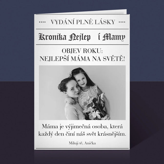 Obálka Časopisu: Kronika Nejlepší Mámy - Přání