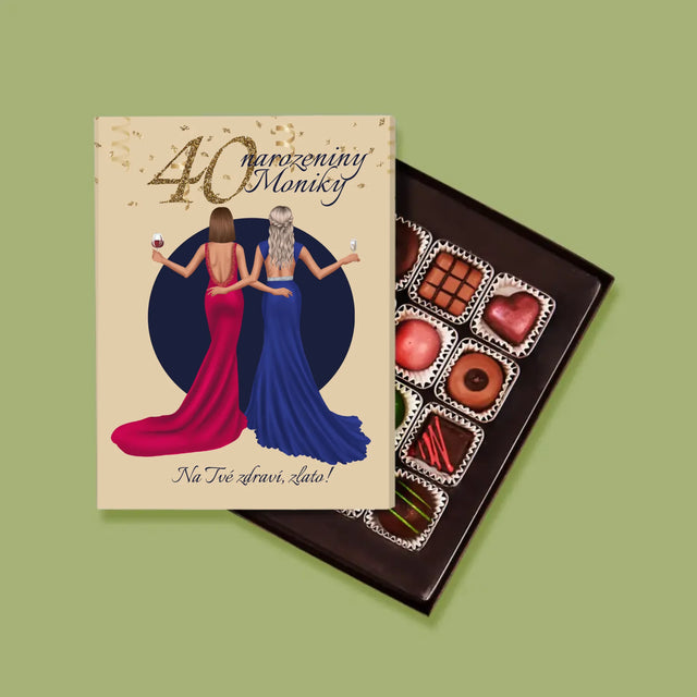 Designér Postav: 40. Narozeniny - Pralinky