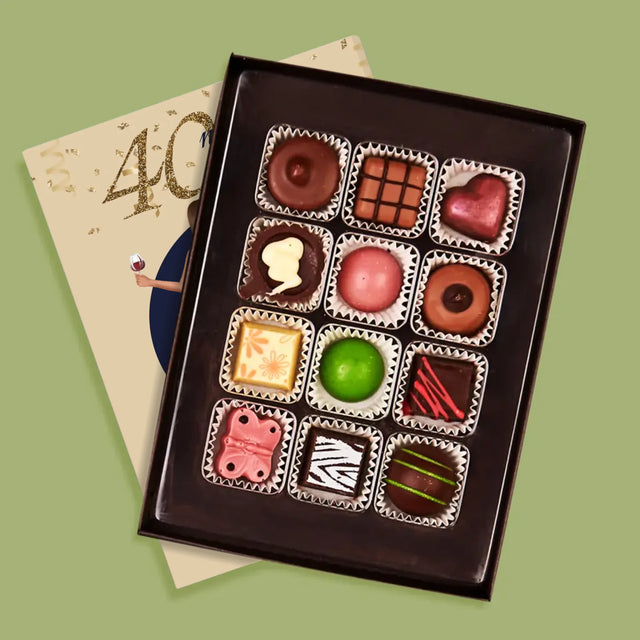 Designér Postav: 40. Narozeniny - Pralinky