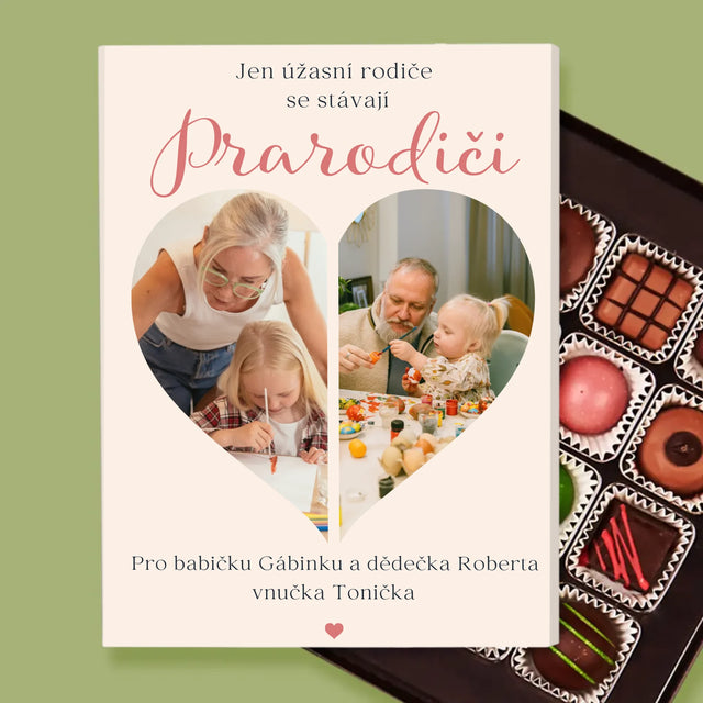 Fotokoláž: Úžasní Rodiče Se Stávají Prarodiči - Pralinky